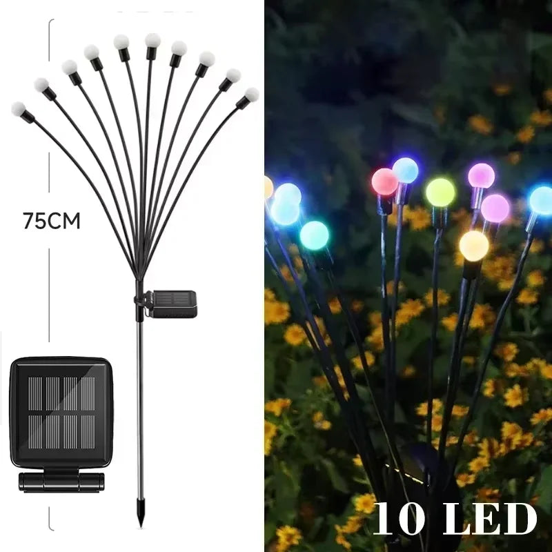 LED Solar Firefly Lawn Lamps