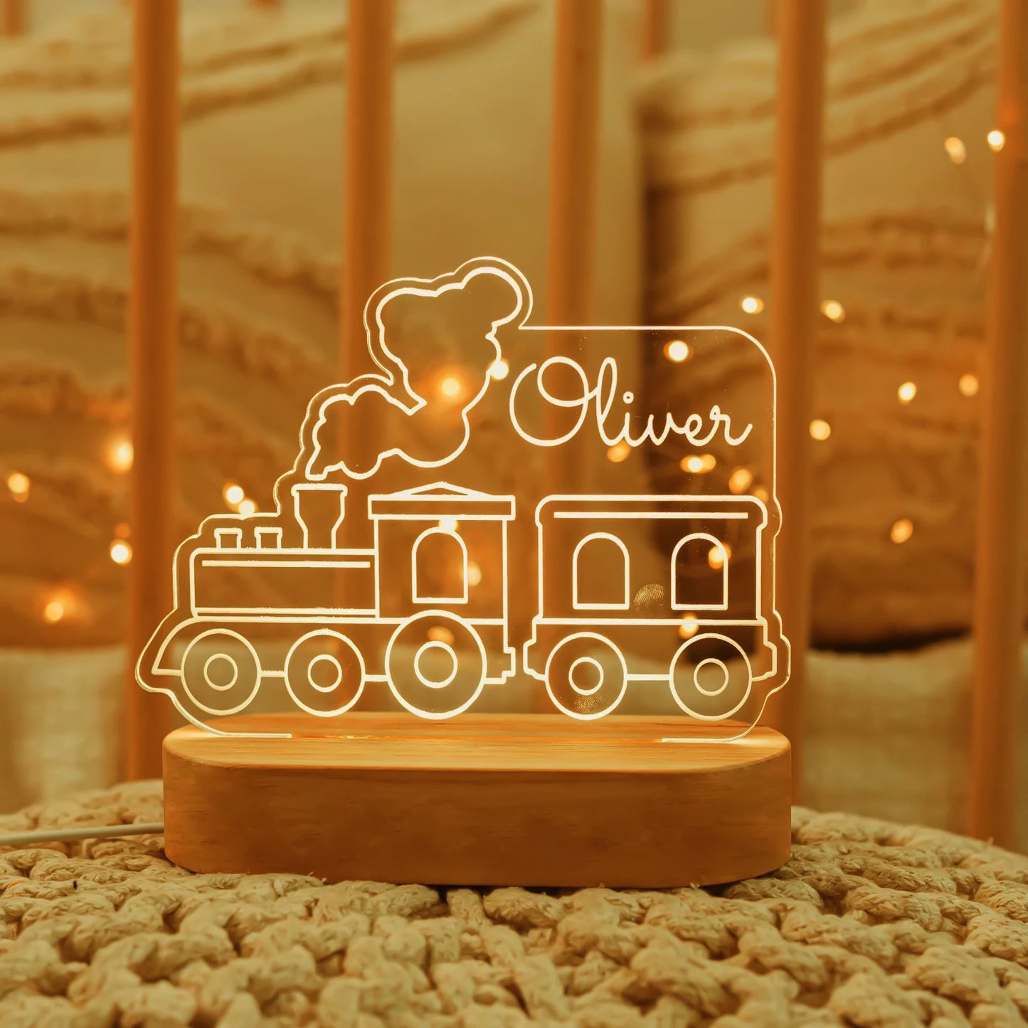 Personalised Kids Night Light – Shine With Their Name ✨