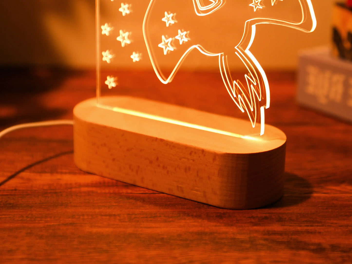Personalised Kids Night Light – Shine With Their Name ✨