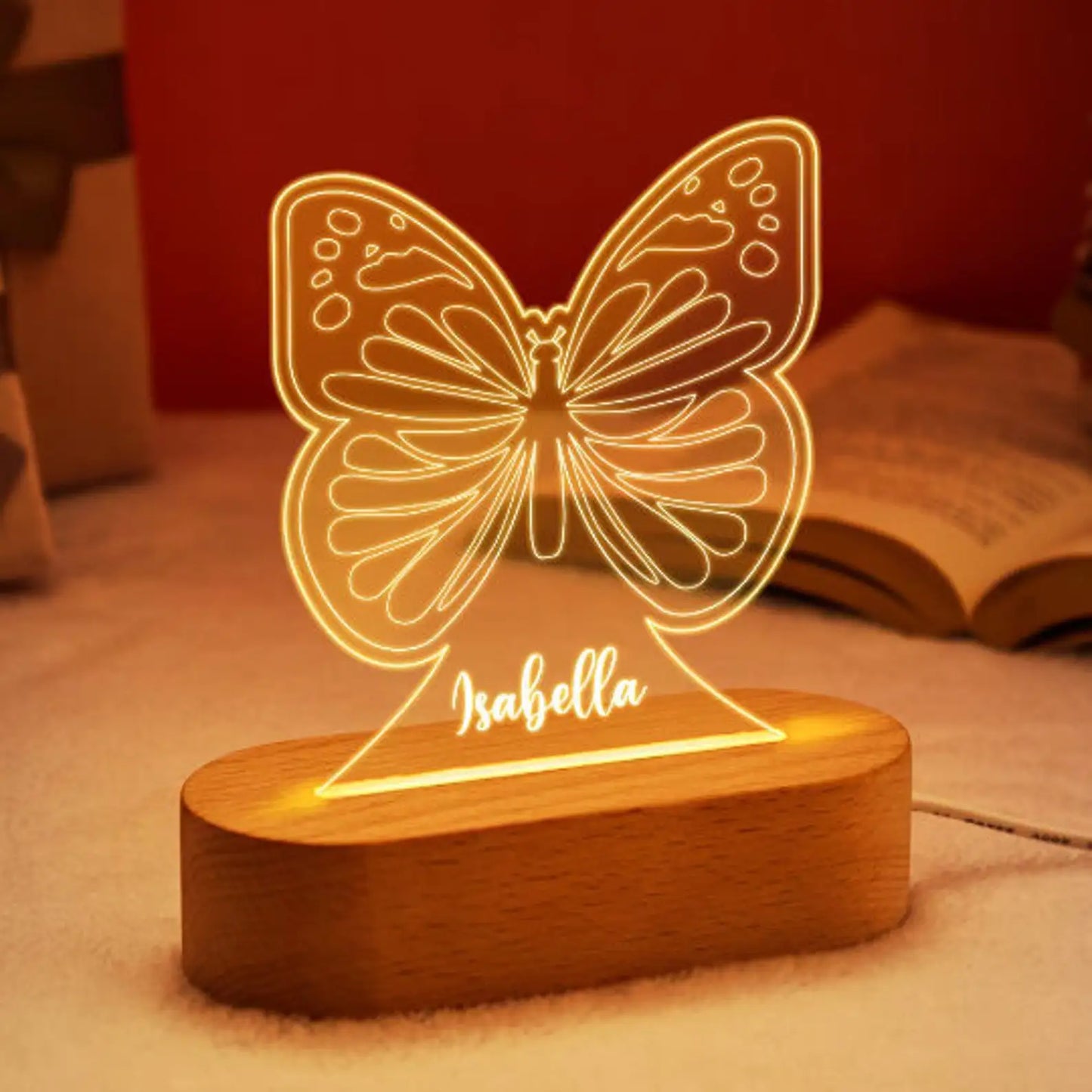 Personalised Kids Night Light – Shine With Their Name ✨