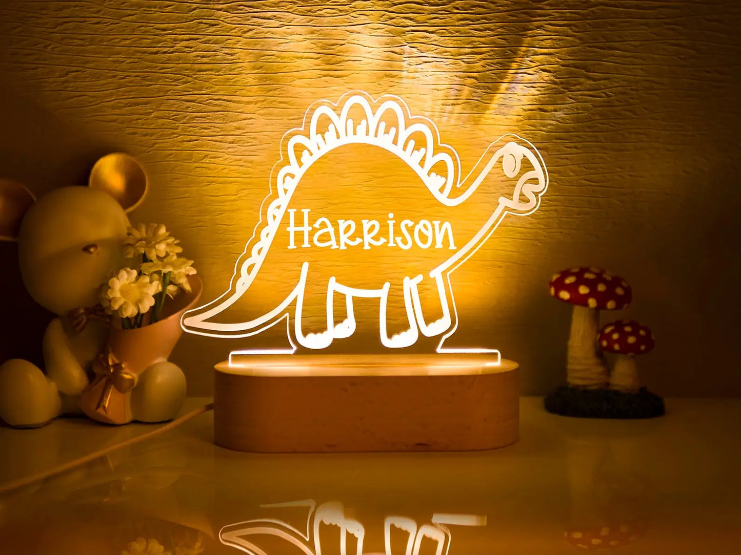 Personalised Kids Night Light – Shine With Their Name ✨