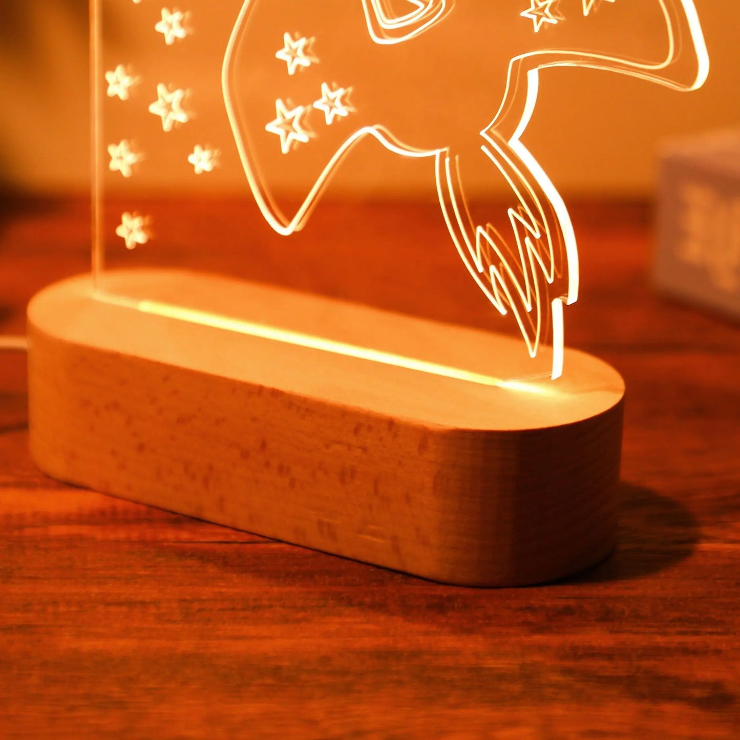 Personalised Kids Night Light – Shine With Their Name ✨