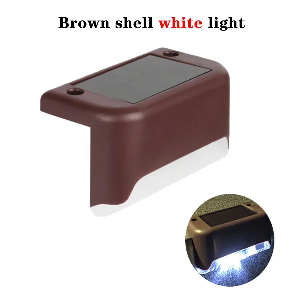 SolarGlow™ Waterproof Step & Wall Lights 🌞💡