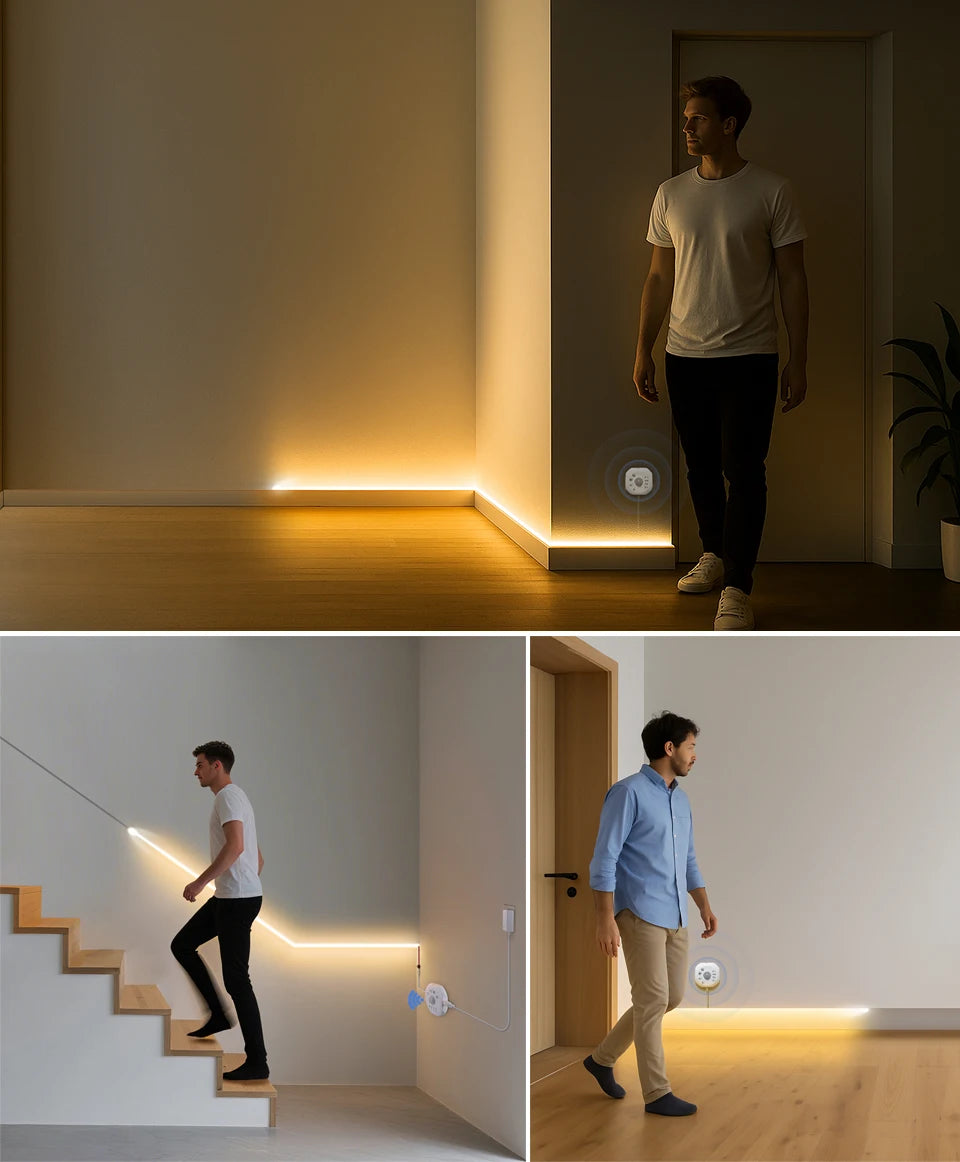 Motion Sensor LED Strip – Light Up Your Space Automatically 💡