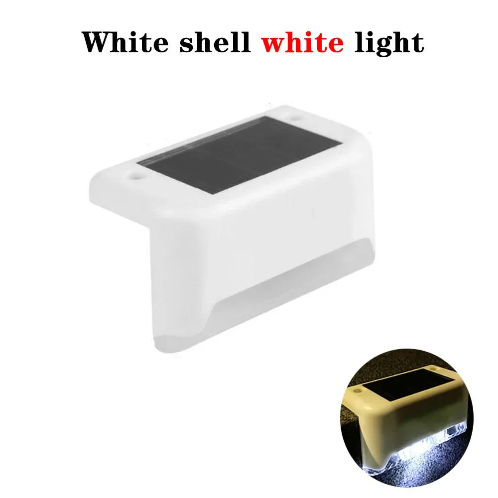 SolarGlow™ Waterproof Step & Wall Lights 🌞💡