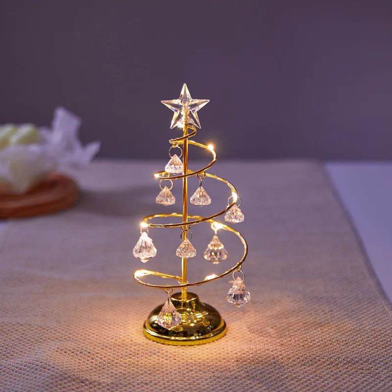 Crystal Christmas Tree Light – A Sparkling Touch of Magic ✨