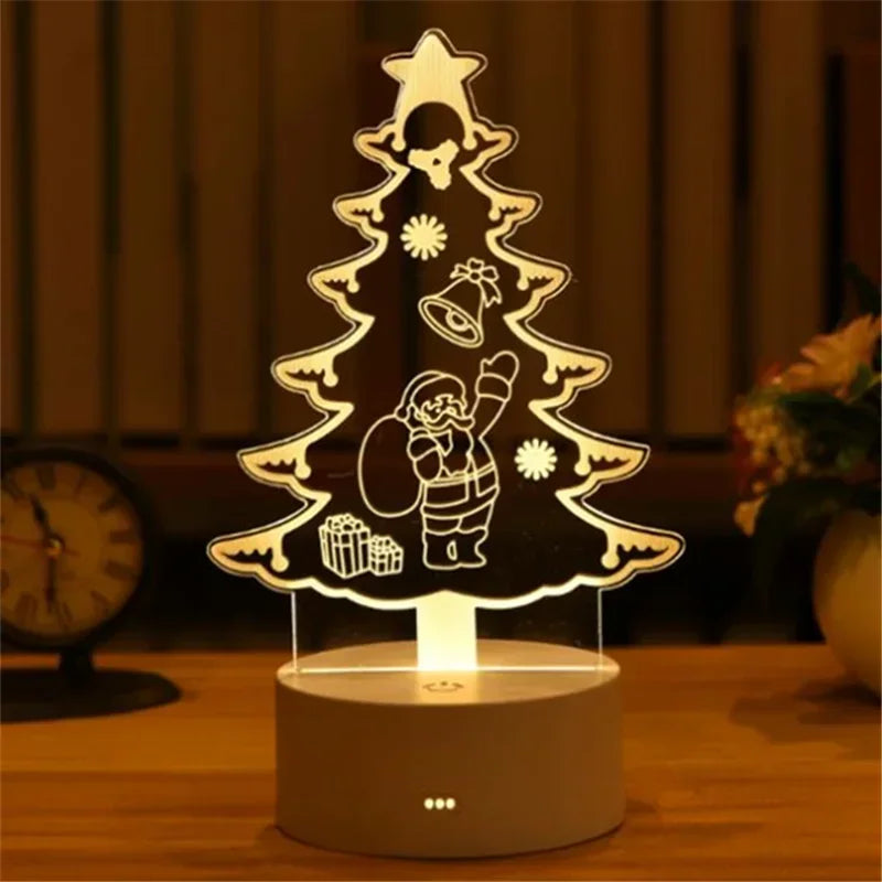 3D Visual Illusion LED Night Light – Creative USB Desk Lamp for Kids