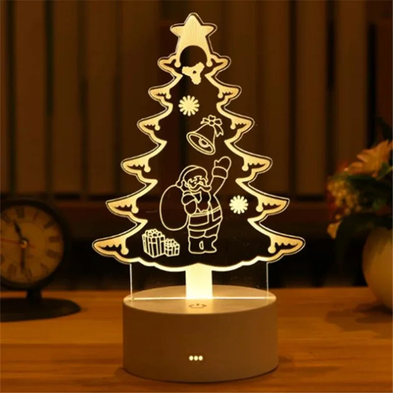 3D Visual Illusion LED Night Light – Creative USB Desk Lamp for Kids