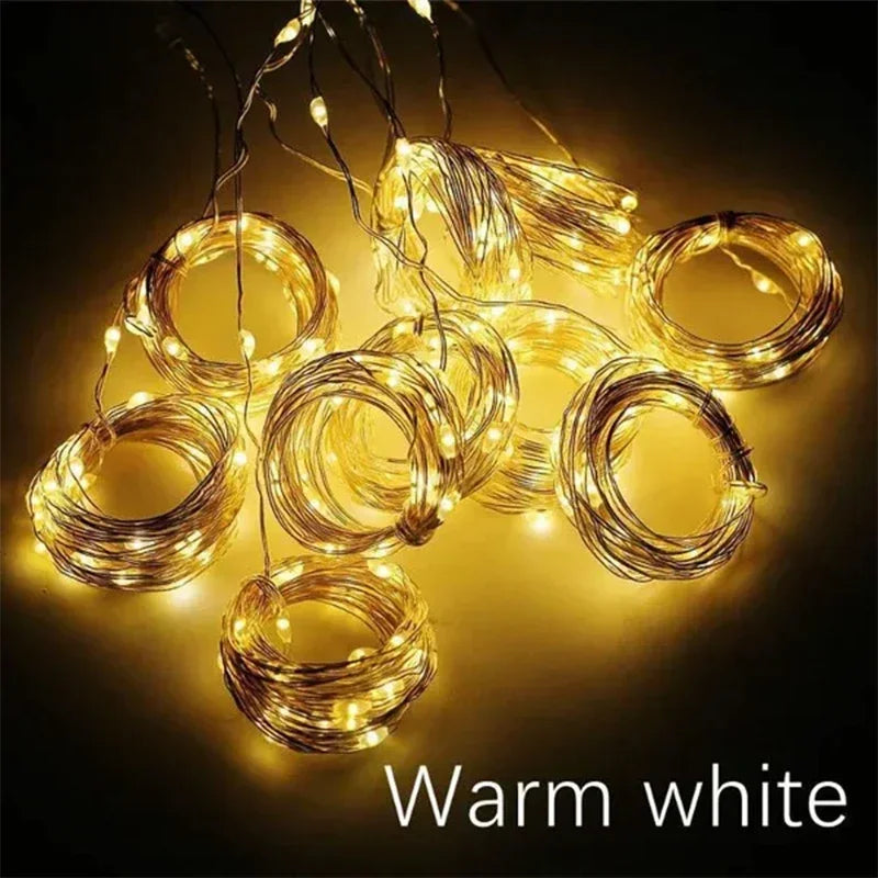 3M LED Curtain Lights – Magical Glow for Any Occasion ✨y New Year Wedding