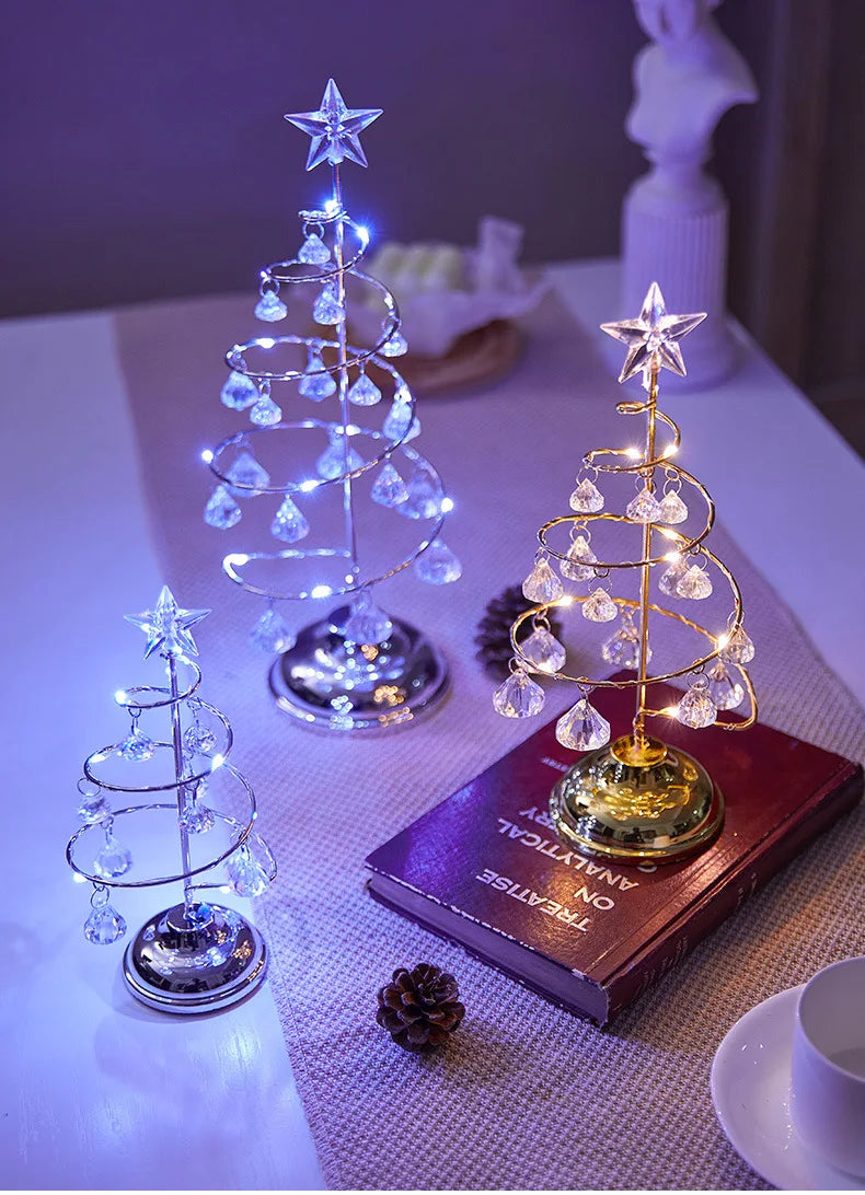 Crystal Christmas Tree Light – A Sparkling Touch of Magic ✨
