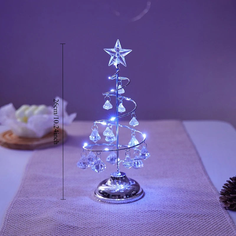 Crystal Christmas Tree Light – A Sparkling Touch of Magic ✨