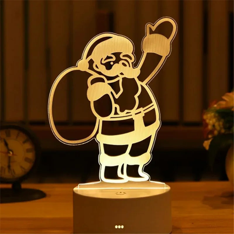 3D Visual Illusion LED Night Light – Creative USB Desk Lamp for Kids