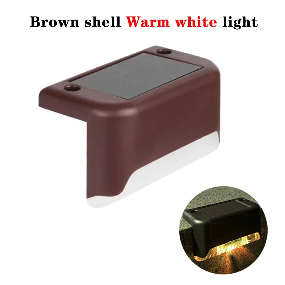 SolarGlow™ Waterproof Step & Wall Lights 🌞💡