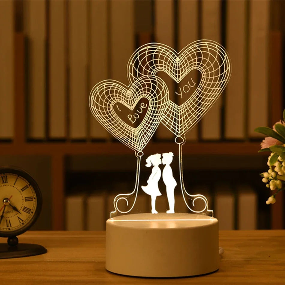 3D Neon Light – Magical Glow for Every Moment ✨