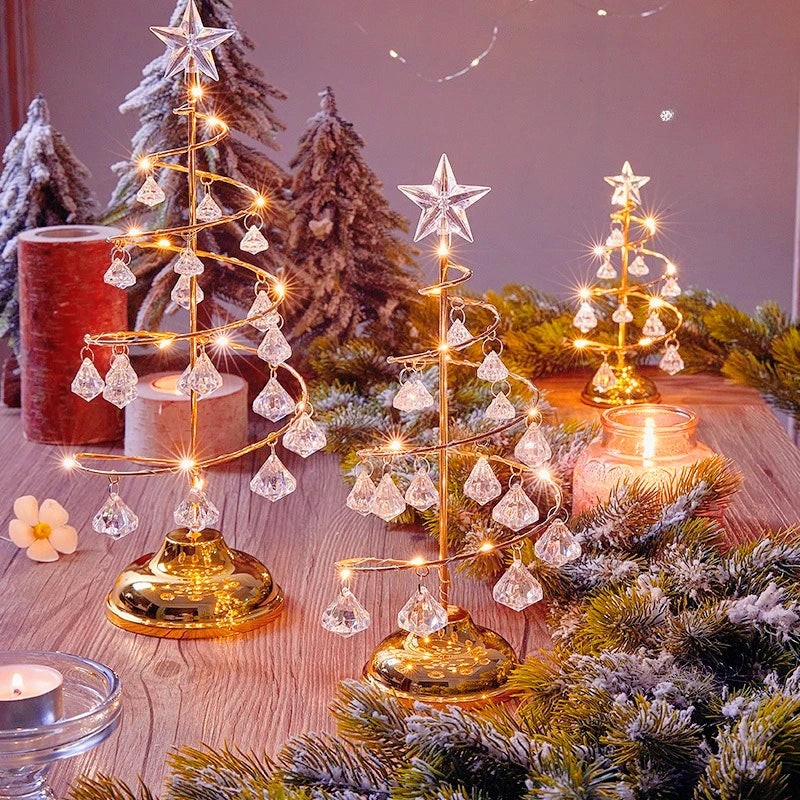 Crystal Christmas Tree Light – A Sparkling Touch of Magic ✨