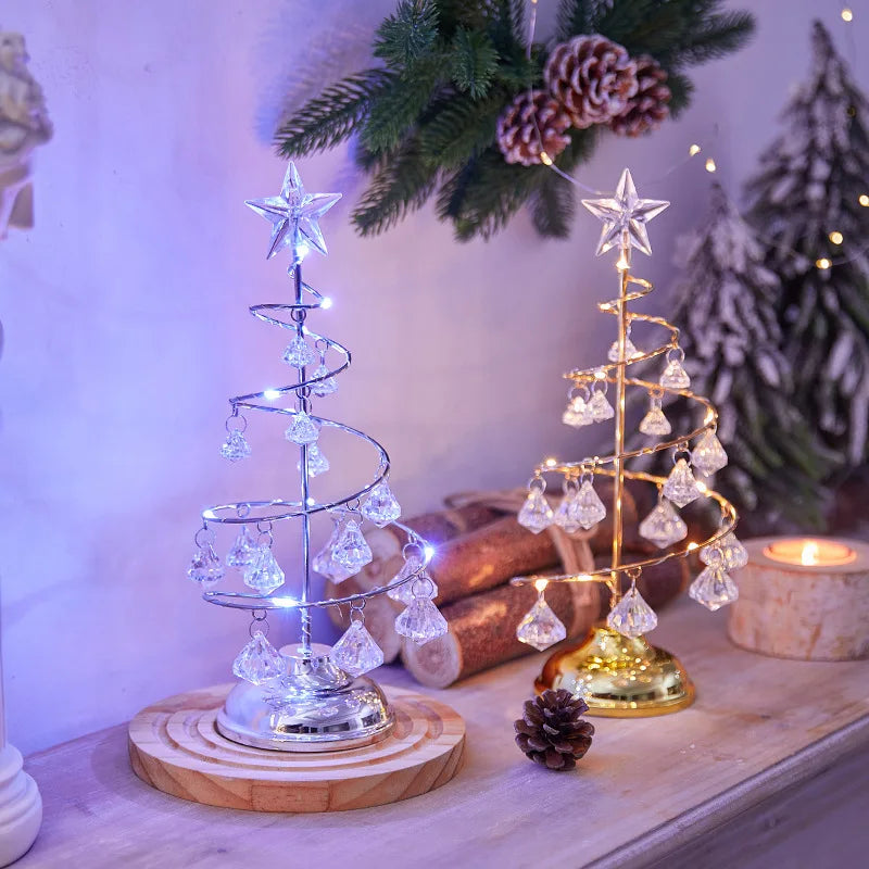 Crystal Christmas Tree Light – A Sparkling Touch of Magic ✨