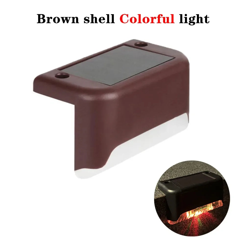 SolarGlow™ Waterproof Step & Wall Lights 🌞💡