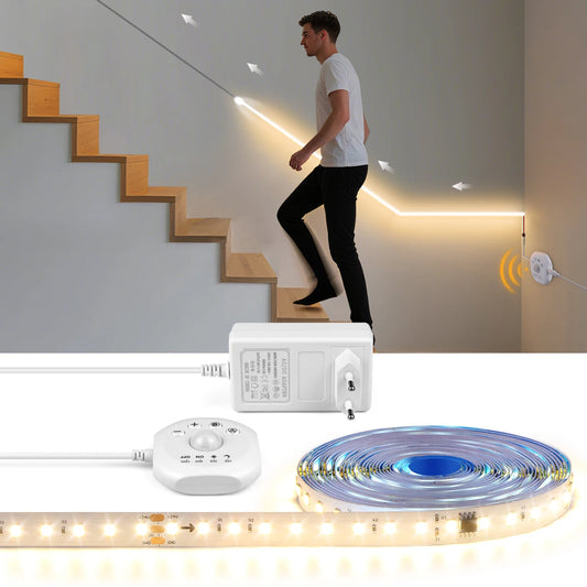 Motion Sensor LED Strip – Light Up Your Space Automatically 💡