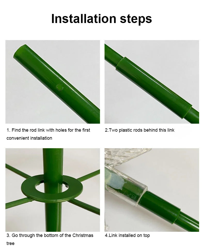 Solar Christmas Tree LED Light – Waterproof Outdoor Festive Garden Decoration