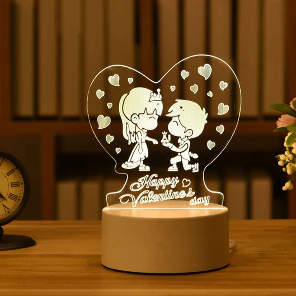 3D Neon Light – Magical Glow for Every Moment ✨