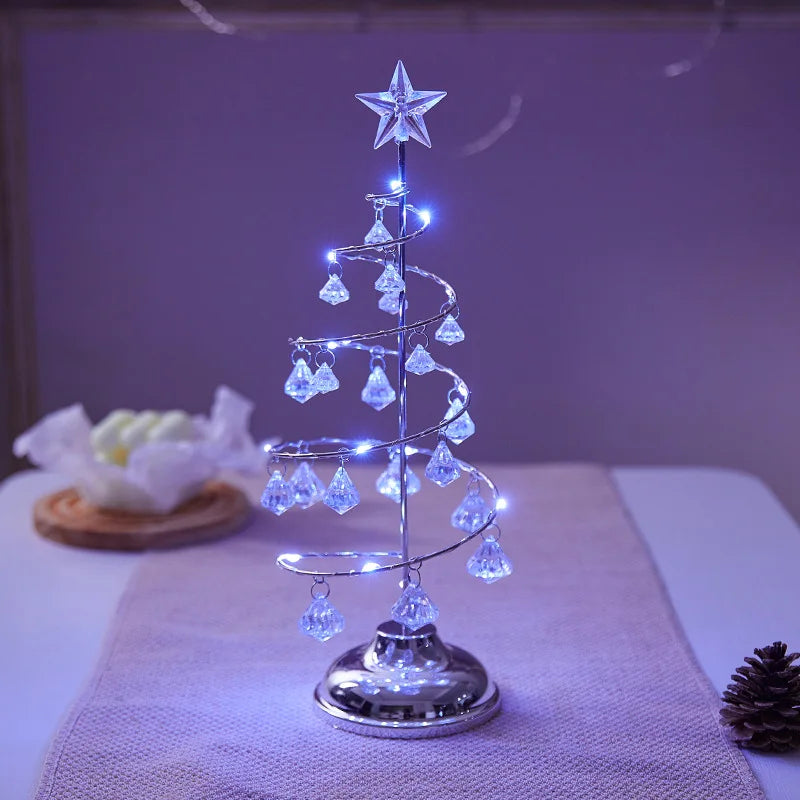 Crystal Christmas Tree Light – A Sparkling Touch of Magic ✨