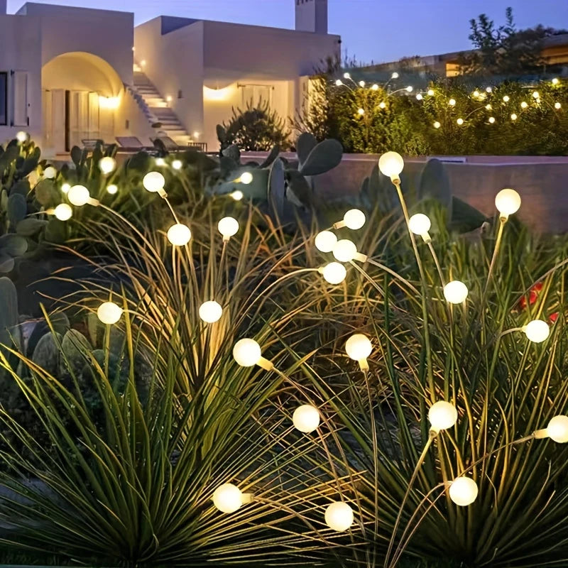 Upgraded Solar Firefly Garden Lights – Waterproof Outdoor Decorative LED Lighting