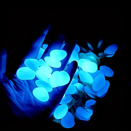 Magical Glow Pebbles – Enchanted Garden Decoration
