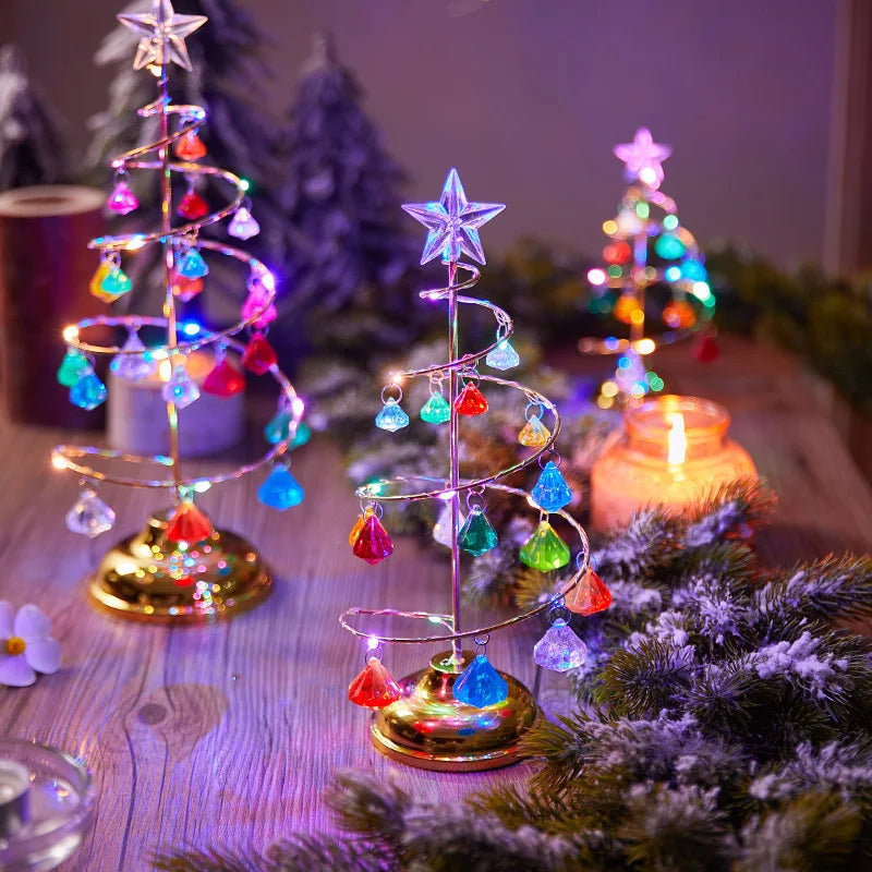 Crystal Christmas Tree Light – A Sparkling Touch of Magic ✨