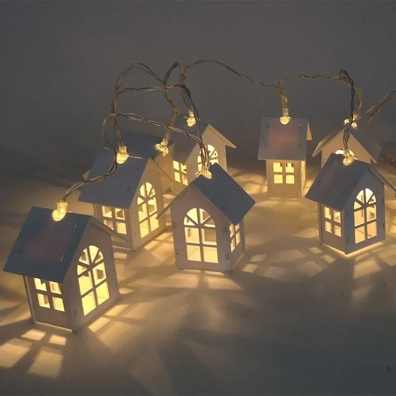 Christmas House Lights – Tiny Homes, Big Holiday Magic 🎄