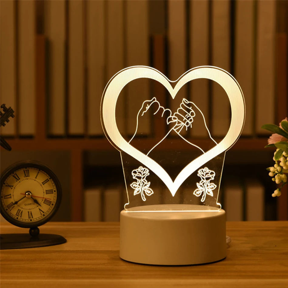 3D Neon Light – Magical Glow for Every Moment ✨