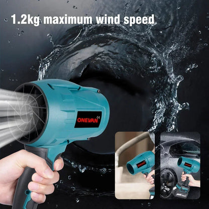 ONEVAN 2000W Cordless Garden Blower